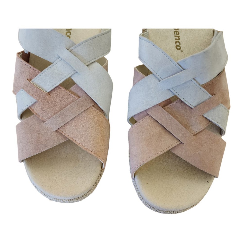 nwot SPENCO Memphis Pink Multi strap Orthotic Slides SIZE 7.5W - Picture 7 of 11
